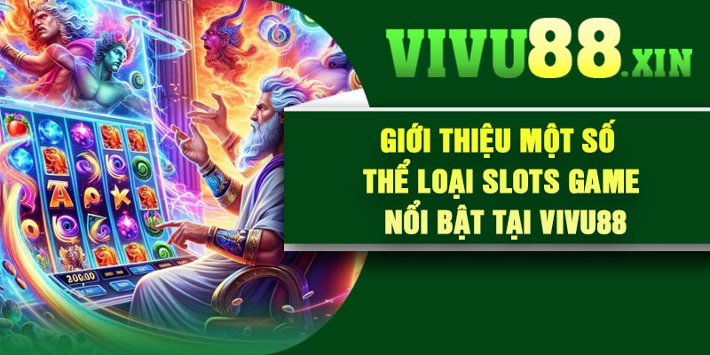Giới thiệu một số thể loại slots game nổi bật tại Vivu88
